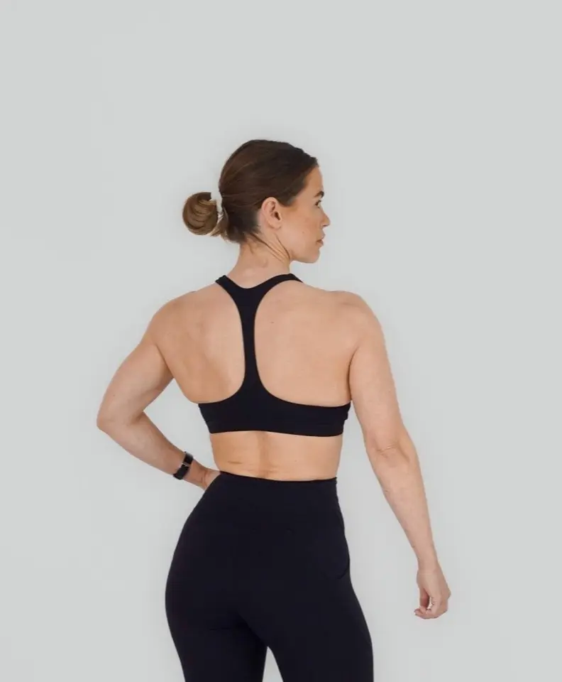 MISS ON Sport-BH One strap i svart