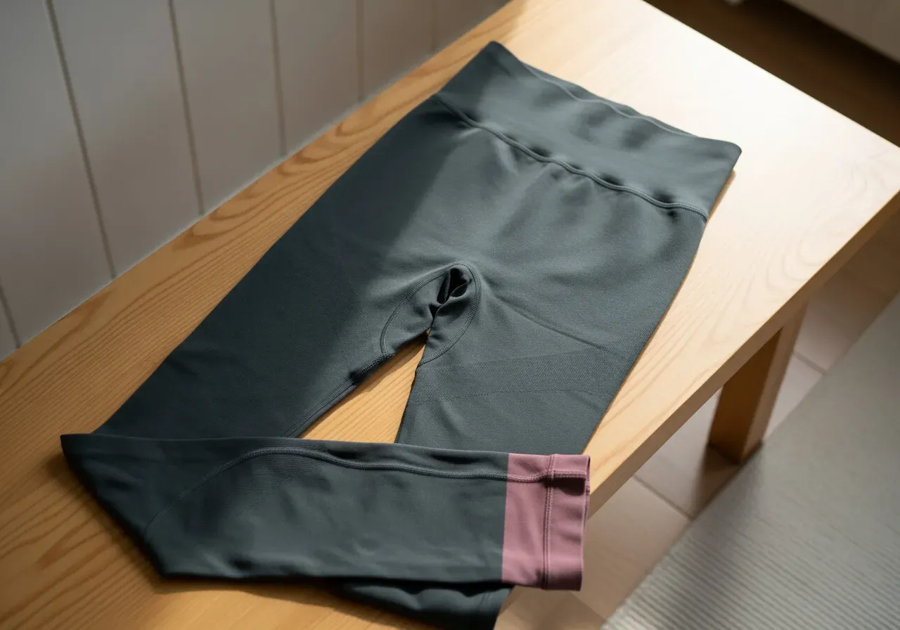 Mjuk kompression i träningstights dam