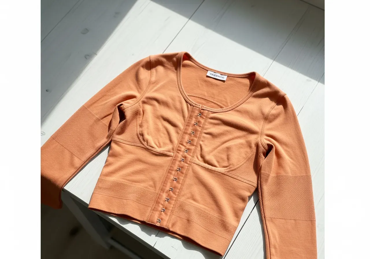 Aprikos formande träningsjacka XS–L guide