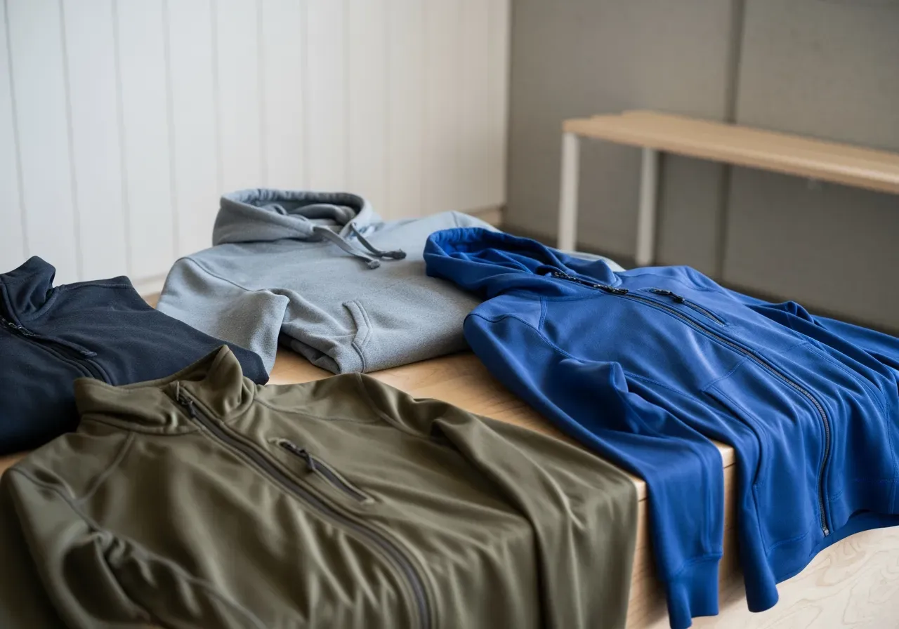 Träningsjackor och hoodies för nybörjare