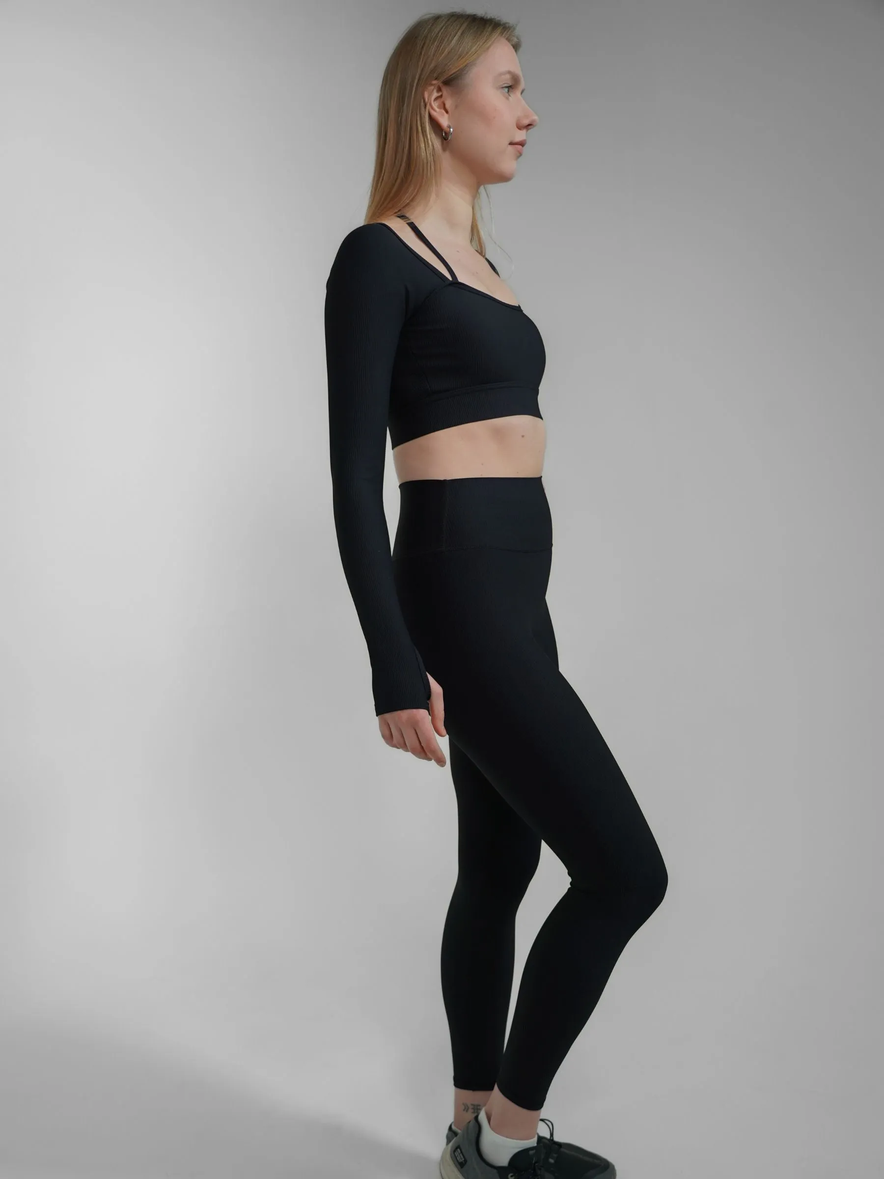 BEMITY VELUNA TIGHTS - Svart / M