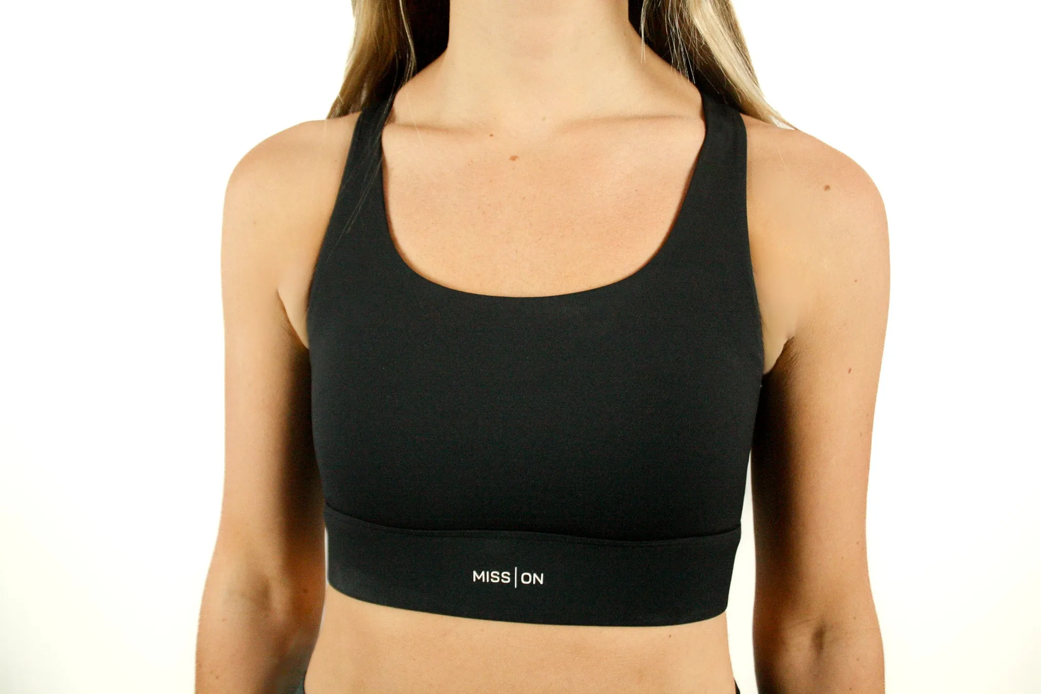 TWIST BRA - Svart / S