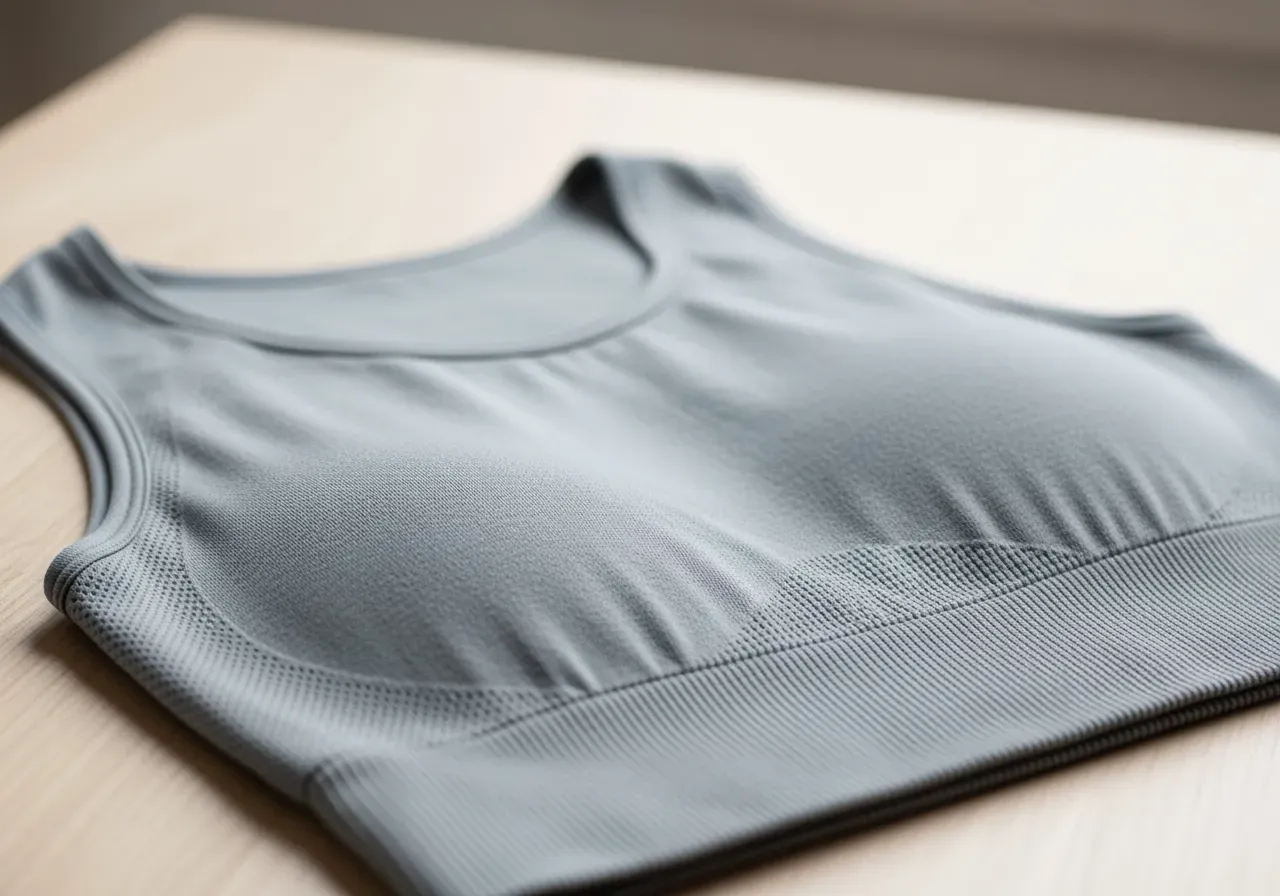 Sömlös topp för lätt träning