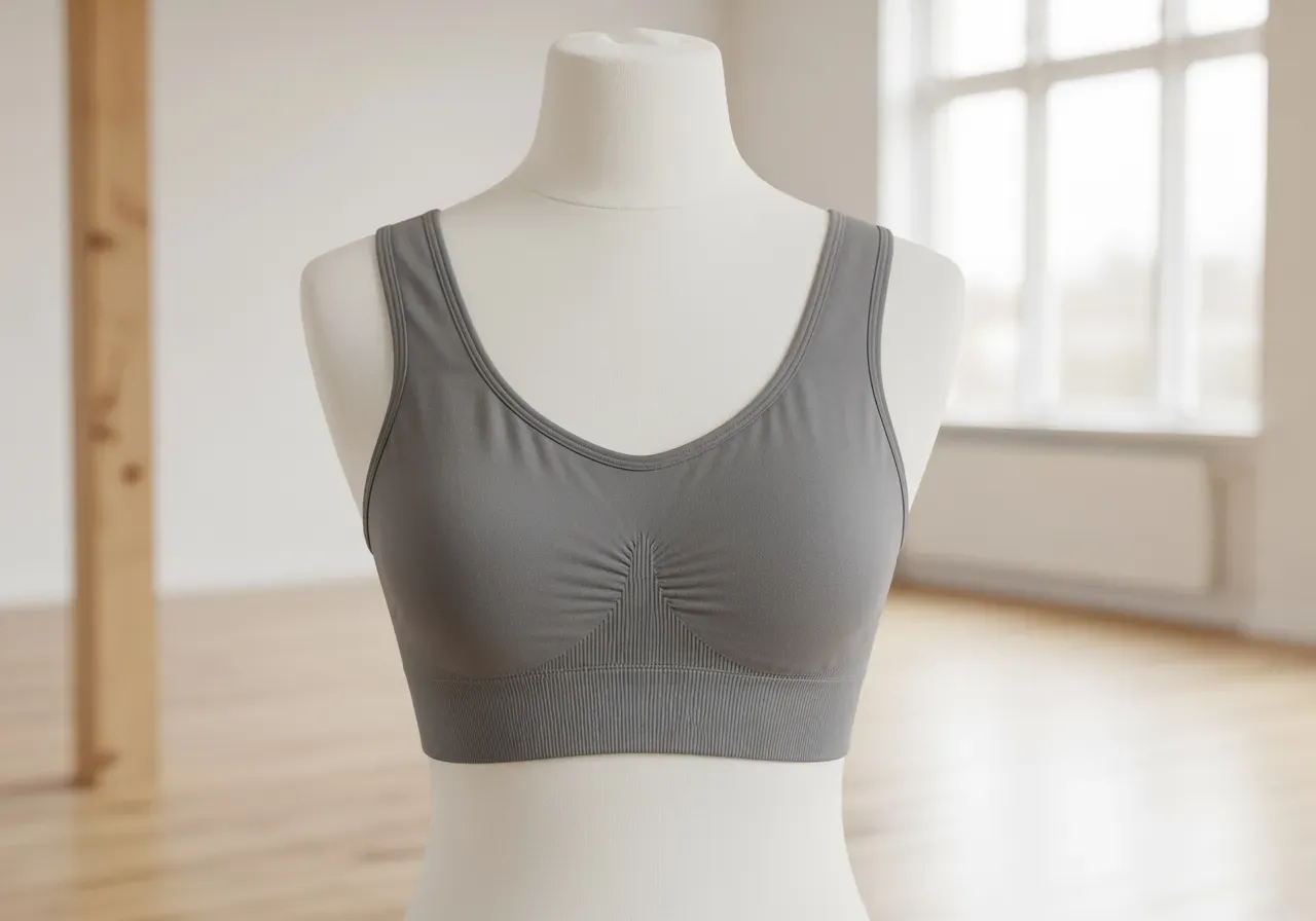 Sömlös tränings-bh för rätt stöd